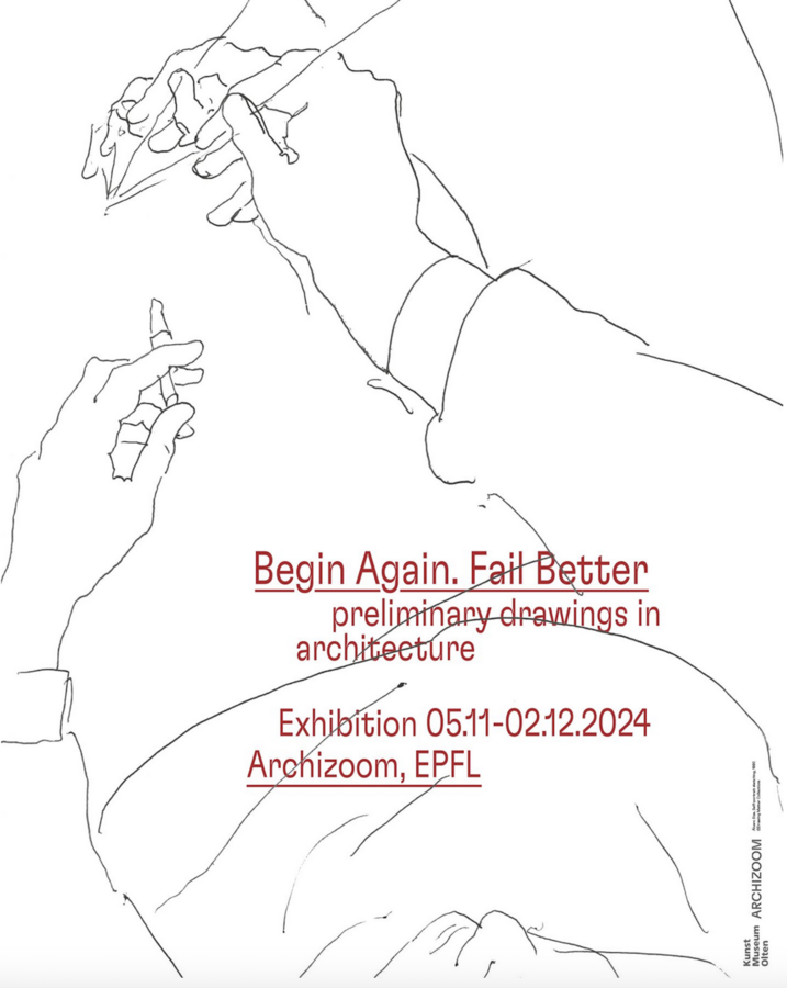 Begin Again. Fail Better – unsere Ausstellung in Lausanne